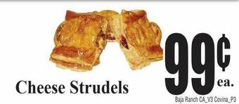 Baja Ranch Cheese strudels offer
