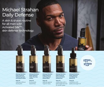 Rite Aid Michael Strahan Daily Defense Hydrating Face and Beard Wash offer