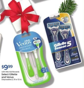 Rite Aid Select Gillette and Venus offer