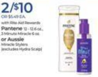 Rite Aid Pantene or Aussie offer