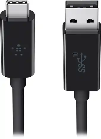 Best Buy Belkin - 3’ usb 3.1 type a-to-usb type c cable - black offer