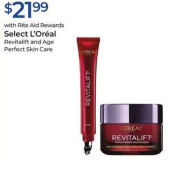 Rite Aid Select L'Oreal offer