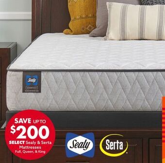 Big Lots Sealy bakersfield full or queen mattress offer