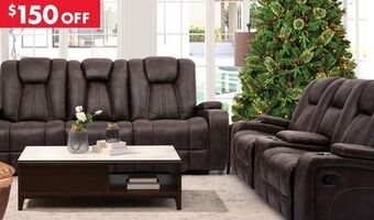 Big Lots Jamestown reclining sofa & loveseat offer