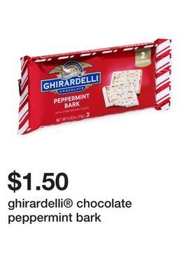Five Below Ghirardelli® chocolate peppermint bark offer
