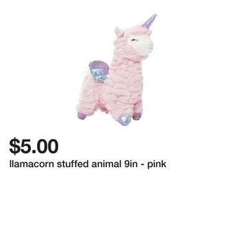 Five Below Llamacorn stuffed animal 9in - pink offer