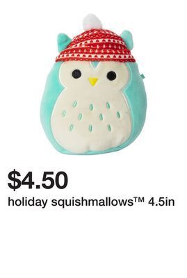 Five Below Holiday squishmallows™ 4.5in offer