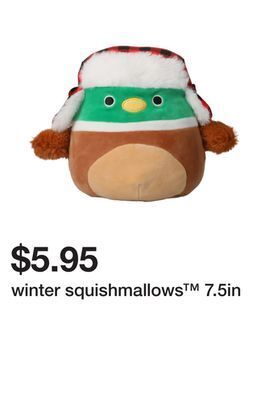 Five Below Winter squishmallows™ 7.5in offer