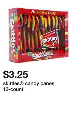 Five Below Skittles® candy canes 12-count offer