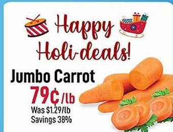 Seafood City Jumbo carrot offer