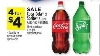 Dollar General Coca-cola Or Sprite 2 Liter offer
