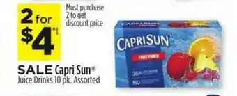 Dollar General Capri Sun Juice Drinks 10 Pk. offer
