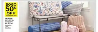 Dollar General Pillows Bed, Body Or Toss offer