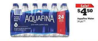 Family Dollar Aquafina Water 24 Pk. offer
