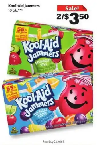 Family Dollar Kool-aid Jammers 10 Pk. offer