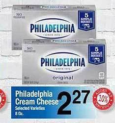 Food Giant Philadelphia cream cheese offer