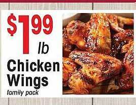 IGA Chicken wings offer