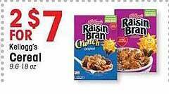 IGA Kellogg's cereal offer