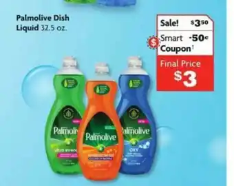 Family Dollar Palmolive Dish Liquid 32.5 Oz. offer
