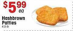 Hashbrown patties