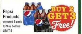 Lowes Foods Pepsi products offer