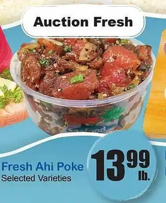 Times Supermarkets Fresh ahi poke offer