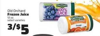 County Market Old orchard frozen juice offer