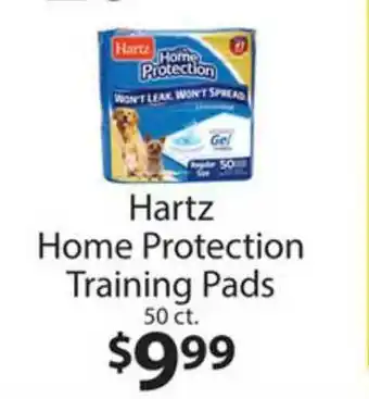 Family Fare Hartz Home Protection Training Pads 50 Ct. offer
