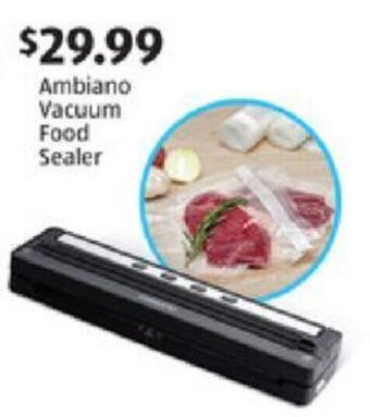 Aldi Ambiano Vacuum Food Sealer offer