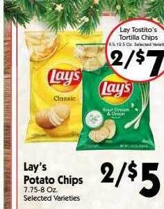 Food Giant Lay's potato chips offer