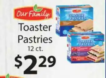 Family Fare Our Family Toaster Pastries 12 Ct. offer