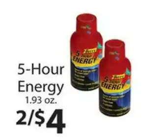 Family Fare 5-hour Energy 1.93 Oz. offer