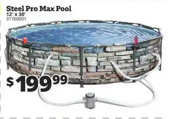 Rural King Steel Pro Max Pool 12' X 30' offer