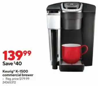 Staples Keuric K-1500 Commercial Brewer offer
