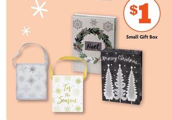 Family Dollar Small gift box offer