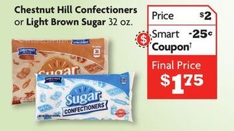 Family Dollar Chestnut hill confectioners or light brown sugar offer