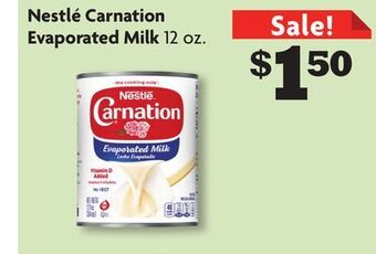 Family Dollar Nestlé carnation evaporated milk offer