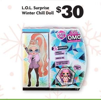 Family Dollar L. o. l. surprise winter chill doll offer