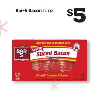Family Dollar Bar-s bacon offer