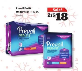 Family Dollar Prevail perfit underwear offer