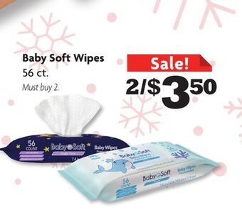 Family Dollar Baby soft wipes offer