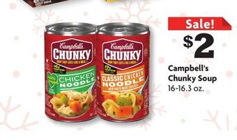 Family Dollar Campbell's chunky soup offer