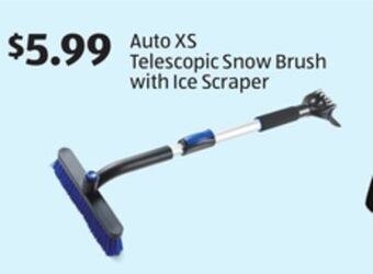 Aldi Auto xs telescopic snow brush with ice scraper offer