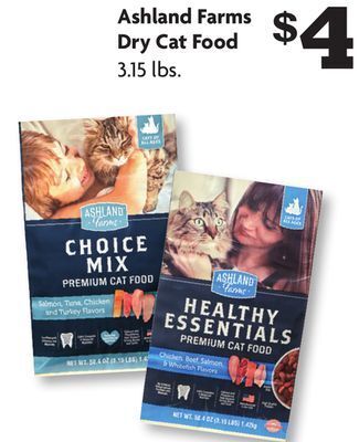 Family Dollar Ashland farms dry cat food offer