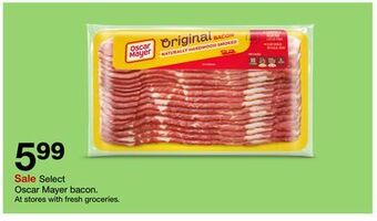 Target Select oscar mayer bacon offer