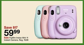 Target Fujifilm instax mini 11 instant camera offer