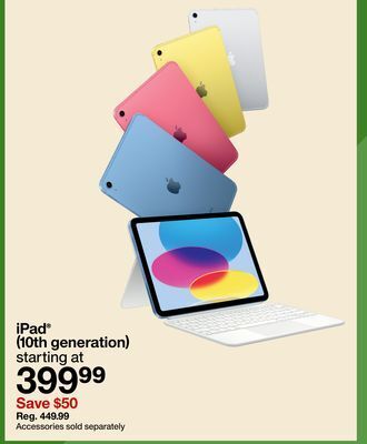 Target Ipad® (10th generation) offer