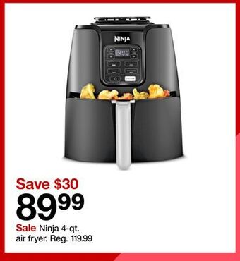 Target Ninja 4-qt. air fryer offer