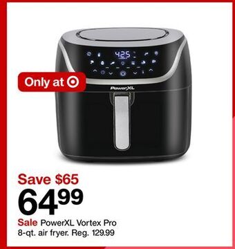 Target Powerxl vortex pro 8-qt. air fryer offer