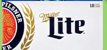 Target Miller 18-pk. beer* offer
